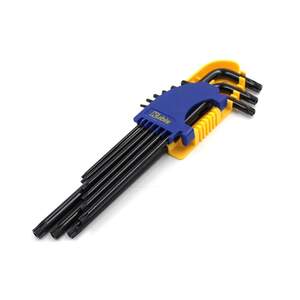 Ключи торцевые TORX длинные T10, T15, T20, T25, T27, T30, T40, T45, T50, CrV