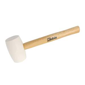 Киянка  резиновая белая 450 г, d 60 мм